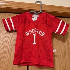 Wisconsin Kids Red Team Jersey